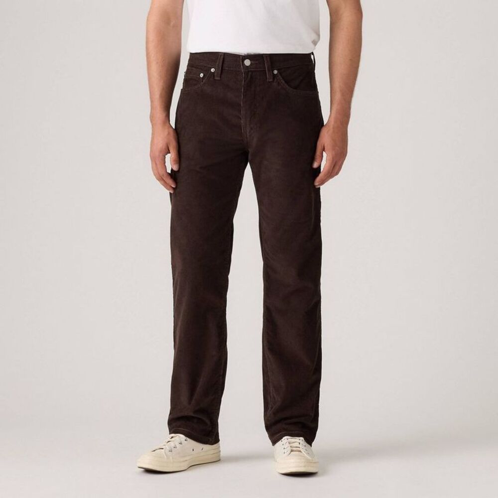 Levi's -  Men's 505 Regular Fit Straight Jeans - Blac Brown